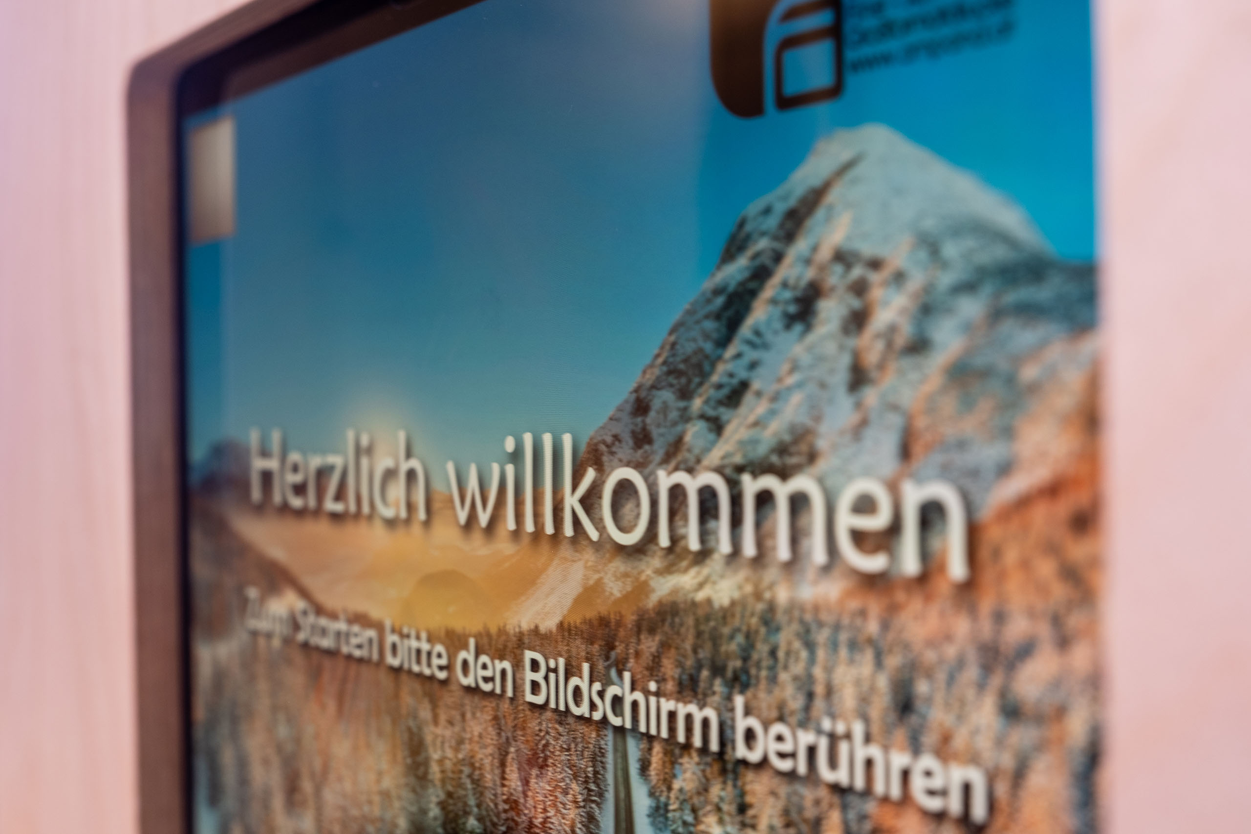 Fotobox Touchscreen – Herzlich willkommen
