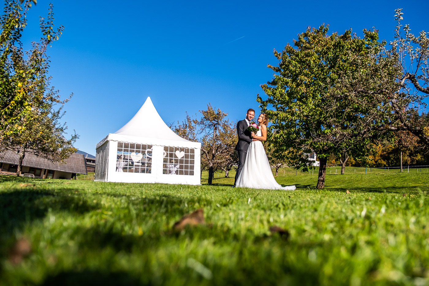 Hochzeit Wiese