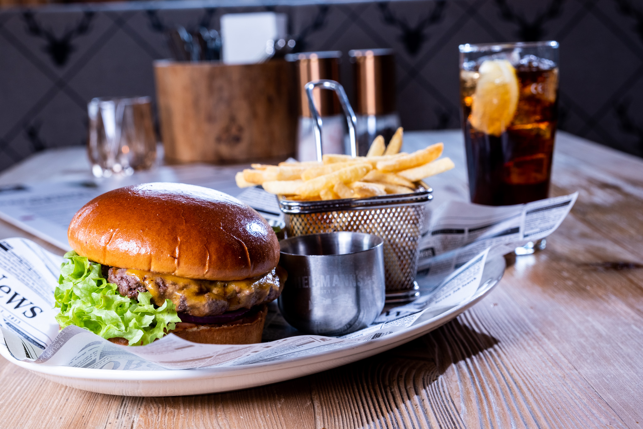 Holzalm – Burger Foodfotografie