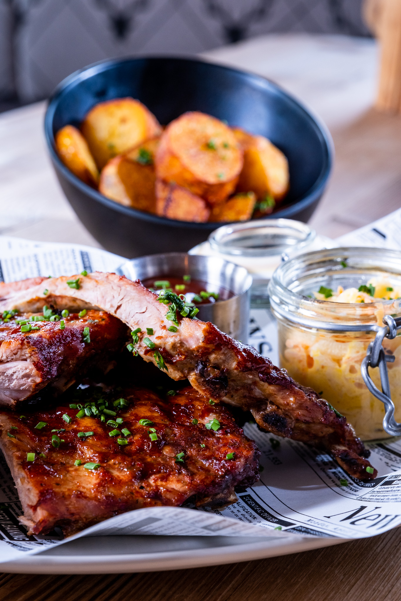 Holzalm – Spareribs Foodfotografie