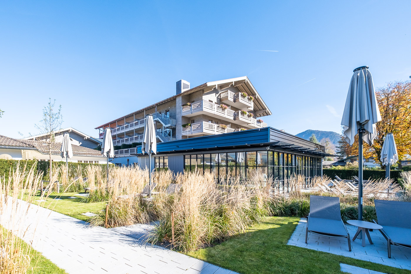 Egerner Höfe Pool Terrasse